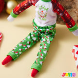 Christmas Elf Doll Pajamas