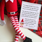 Donate Toys - Elf Arrival Letter and Stationery