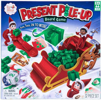 Elf Present Pile Up Board Game
